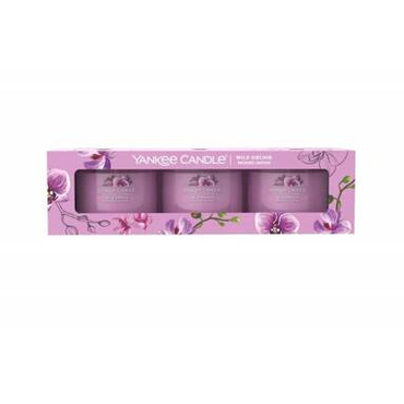Świeca zapachowa Yankee Candle Wild Orchid mini - 3 pack