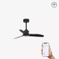 Wentylator sufitowy Faro Barcelona Just Fan XS Matt Black DC81cm SMART