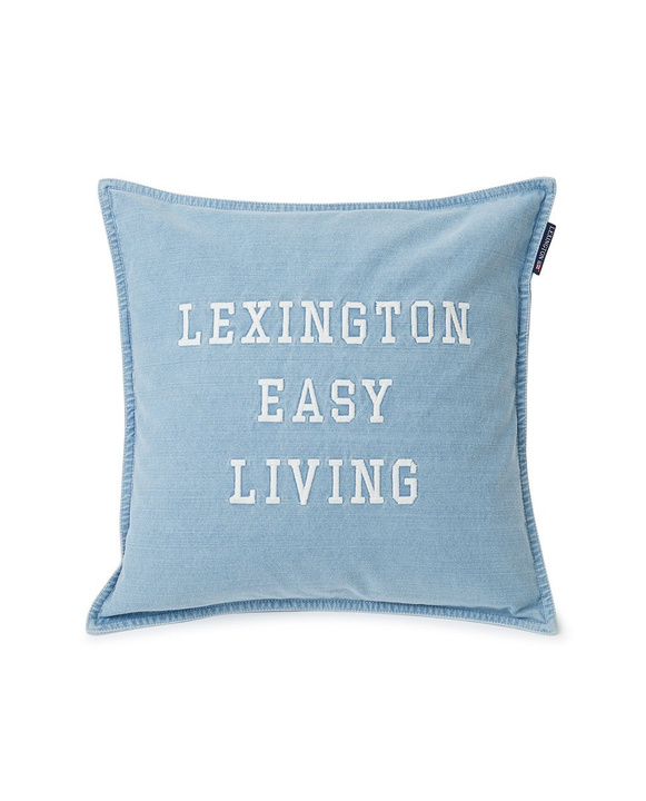 Poszewka dekoracyjna Lexington Summer Easy Living Denim Blue/White