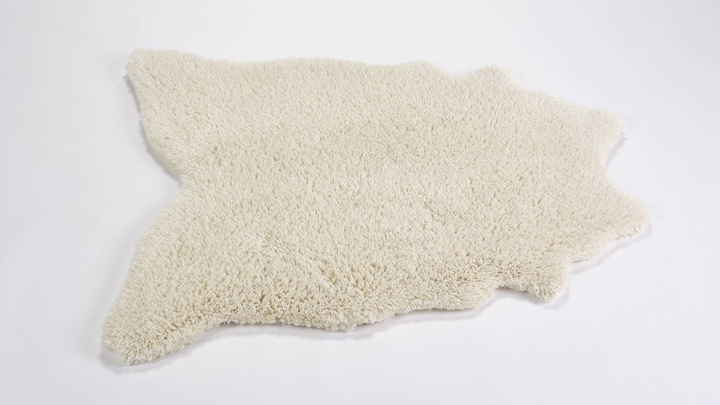 Dywanik Abyss & Habidecor Peau Ecru