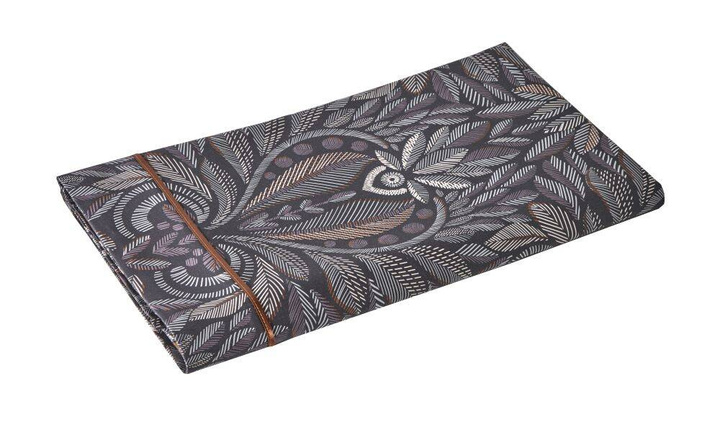 Prześcieradło satynowe bez ściągacza Blanc Des Vosges Virtuoso Czarne