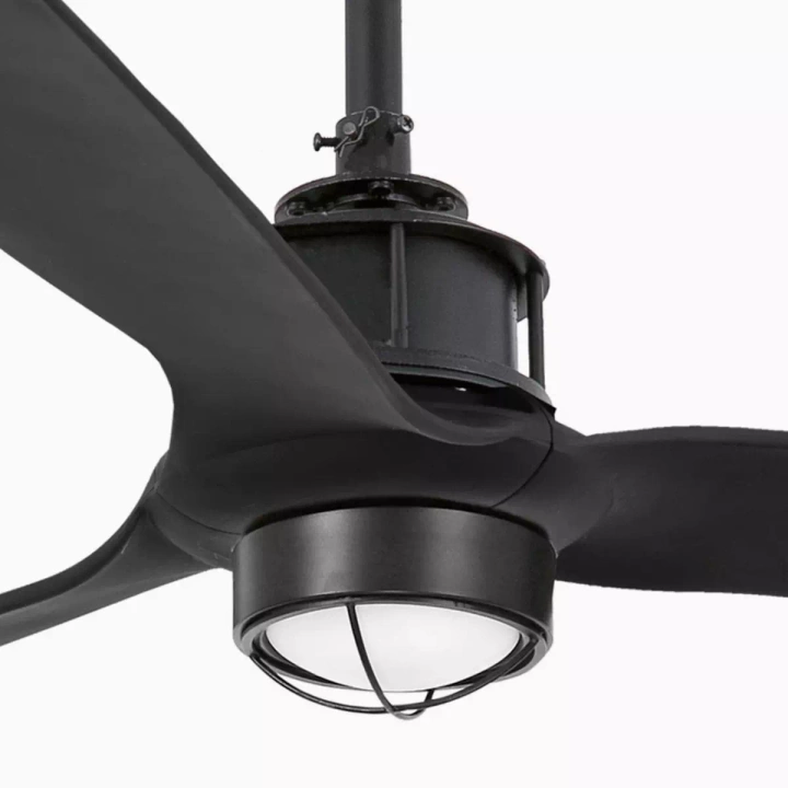 Wentylator sufitowy Faro Barcelona Just Fan LED M Matt Black DC SMART