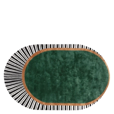 Dywan ręcznie tkany Designers Guild Koshi Malachite
