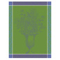 Ściereczka kuchenna Le Jacquard Français Floraison Uni Blue
