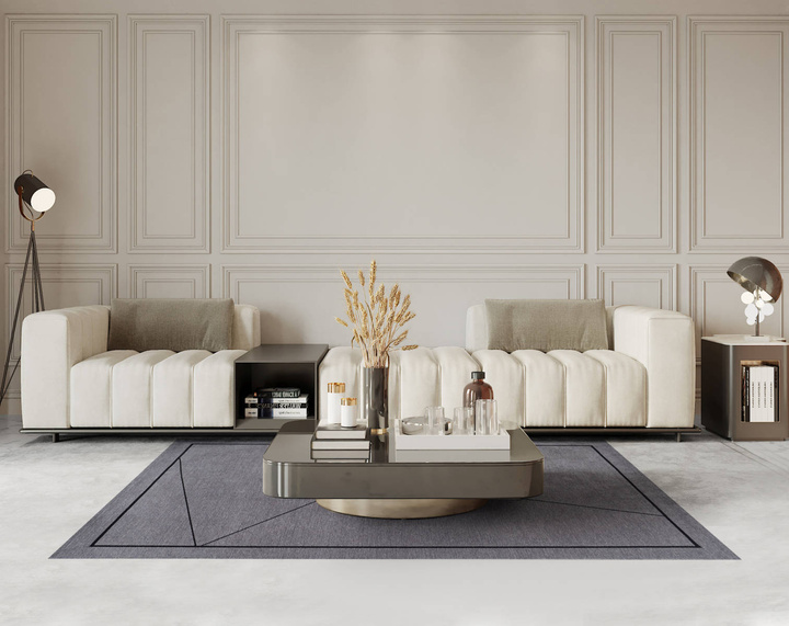 Dywan łatwoczyszczący Carpet Decor Linea Gray