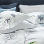 Poszewka perkalowa Designers Guild Acanthus Indigo