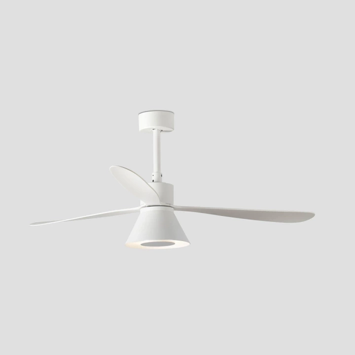 Wentylator sufitowy Faro Barcelona Amelia L Grey Cone LED Fan DC