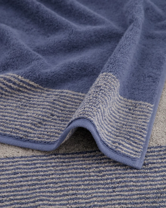 Ręcznik Cawo Luxury Home Two-Tone Nachtblau