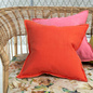 Poduszka dekoracyjna Designers Guild Brera Lino Nasturtium & Papaya
