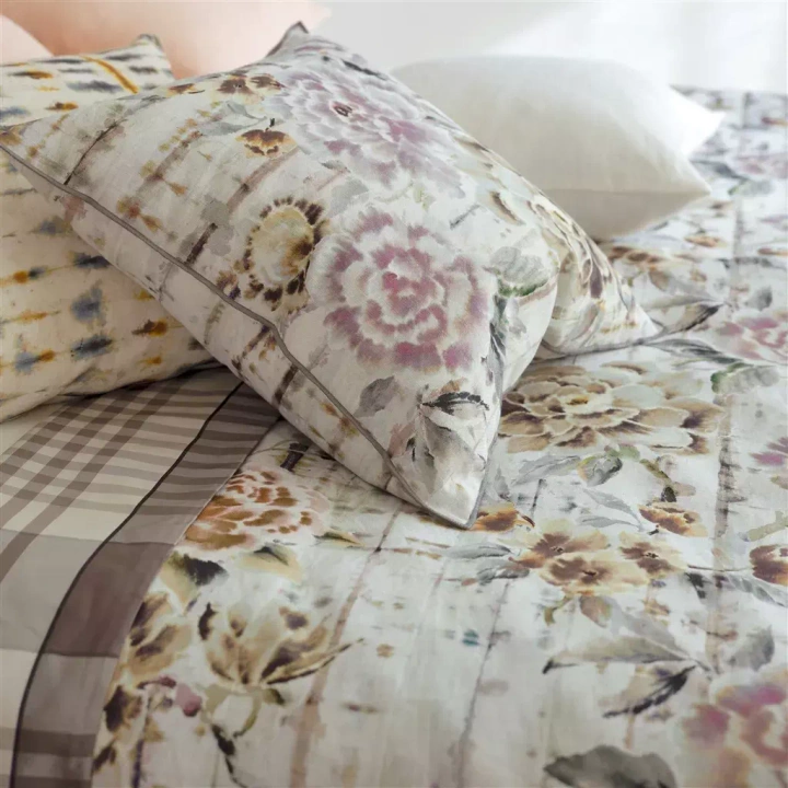 Poduszka dekoracyjna Designers Guild Kyoto Flower Slate