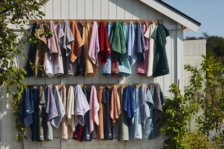 Ręcznik bawełniany Lexington Icons Original Cloud Blue