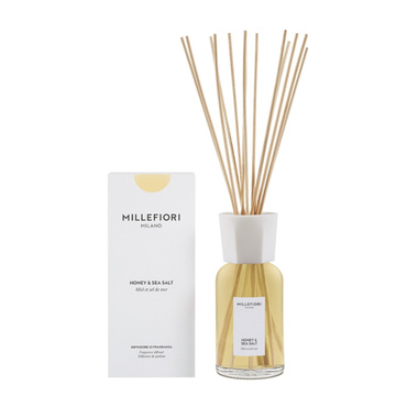 Pałeczki zapachowe 500 ml Millefiori Milano Honey & Sea Salt