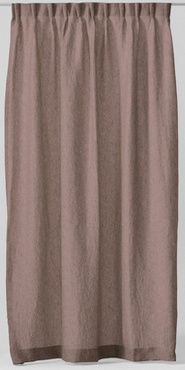 Zasłony lniane Cosmonova Vivara Mauve