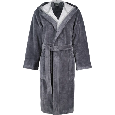 Szlafrok męski Cawo Basic Hooded Anthrazit