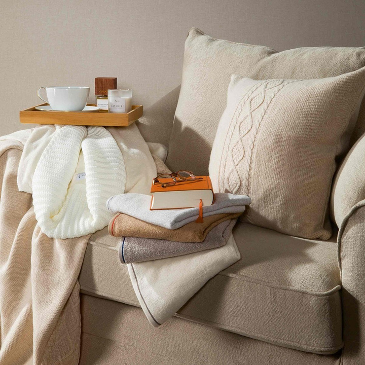 Ręcznik Moeve Cashmere & Cotton Ivory OSTATNIE SZTUKI