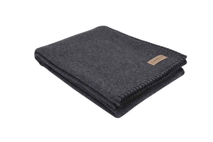 Pled wełniany Eskimo Huttwil Anthracite