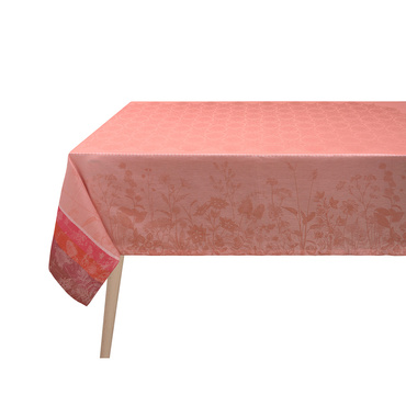 Obrus lniany Le Jacquard Français Instant Bucolique Pink