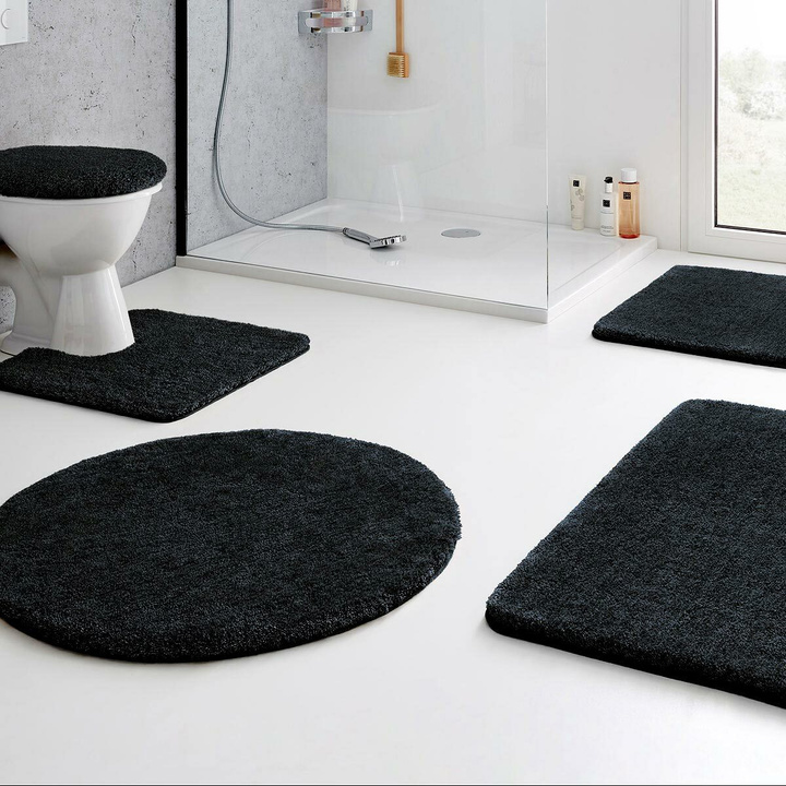 Dywanik łazienkowy Kleine Wolke Relax Black OSTATNIE SZTUKI