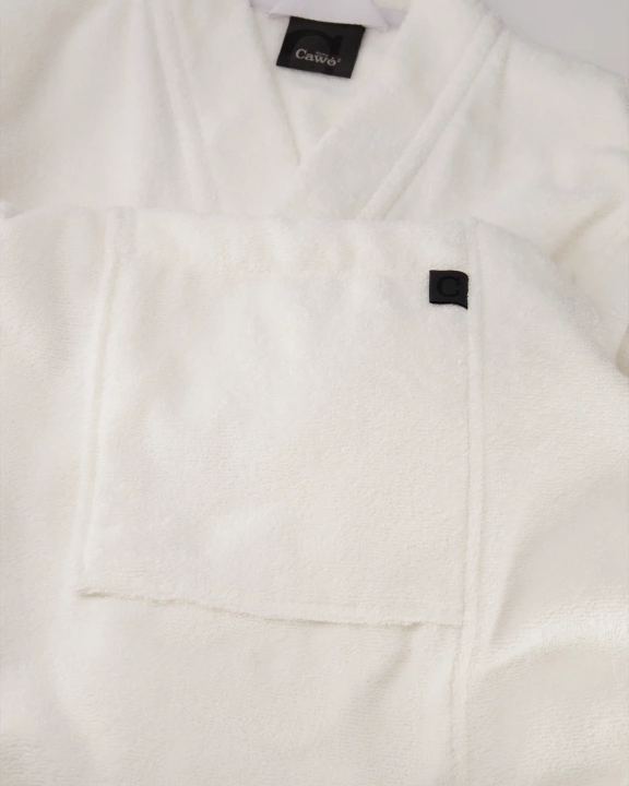 Szlafrok damski Cawo Uni White