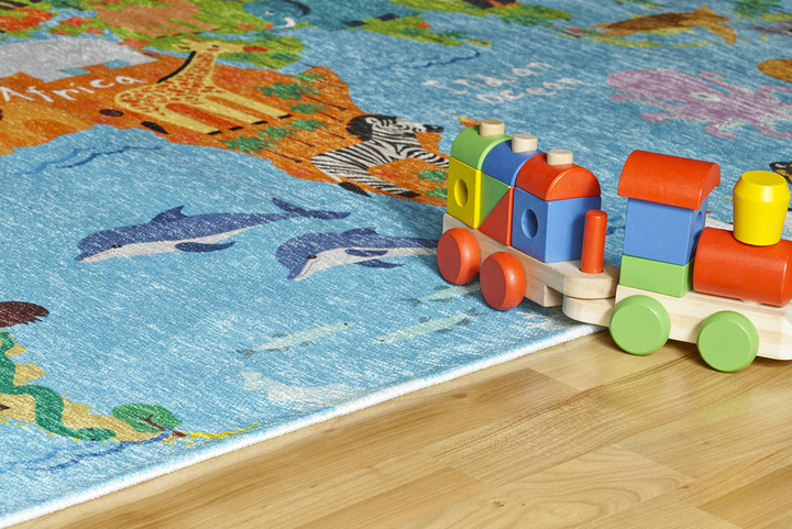Dywan dziecięcy Obsession Torino Kids 233 World Map 