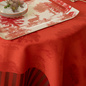 Obrus lniany Le Jacquard Français Souveraine Red