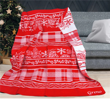 Koc Greno Glamour Zimowa Kraina