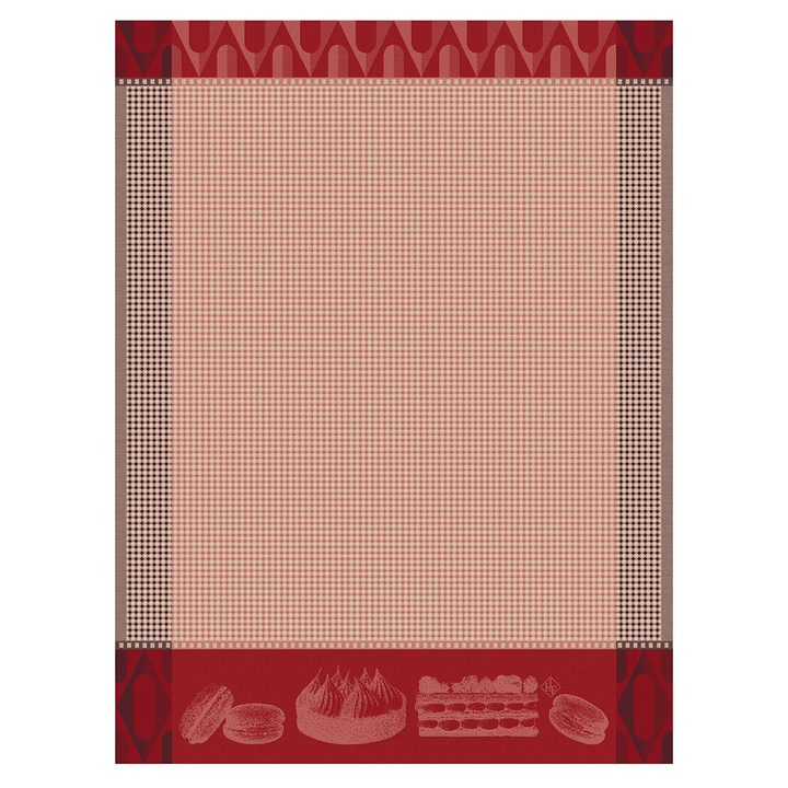 Ręcznik kuchenny Le Jacquard Français Pâtisseries Françaises Pink