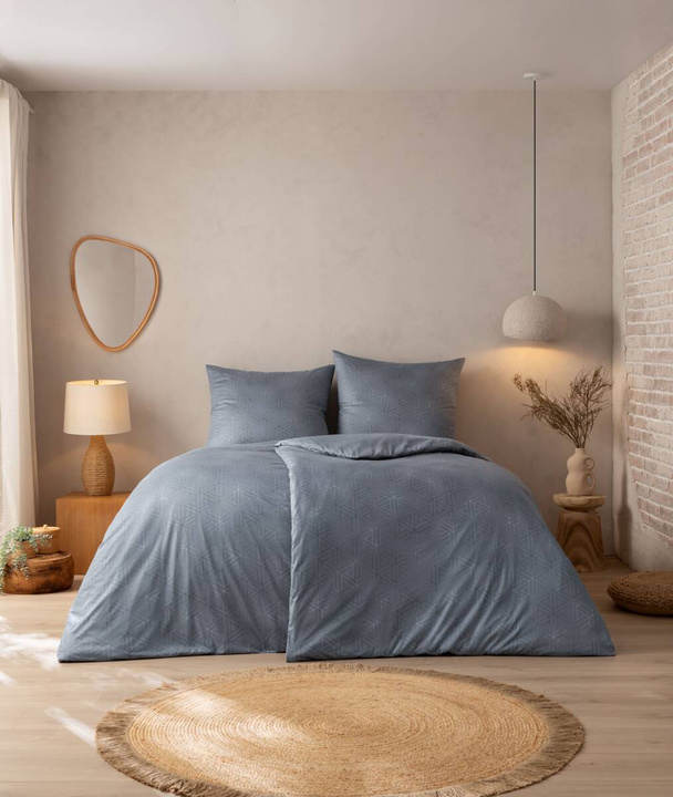 Komplet pościeli Jersey Estella Pippa Graphit Ostatnie Sztuki