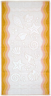 Ręcznik Greno Flora Ocean Żółty