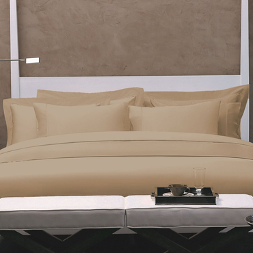 Poszewka satynowa Valeron Luna Camel Ostatnie Sztuki