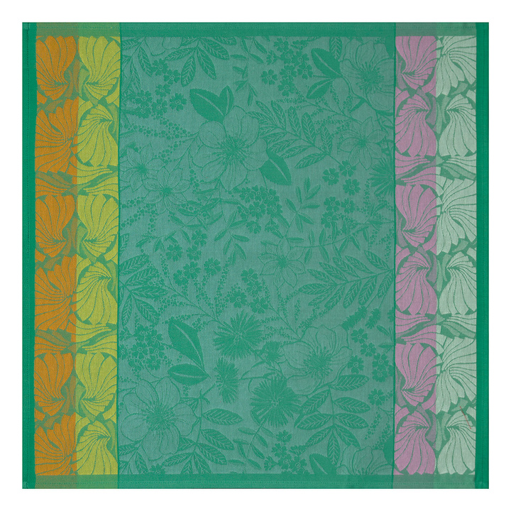 Serwetka bawełniana Le Jacquard Français Cottage Green