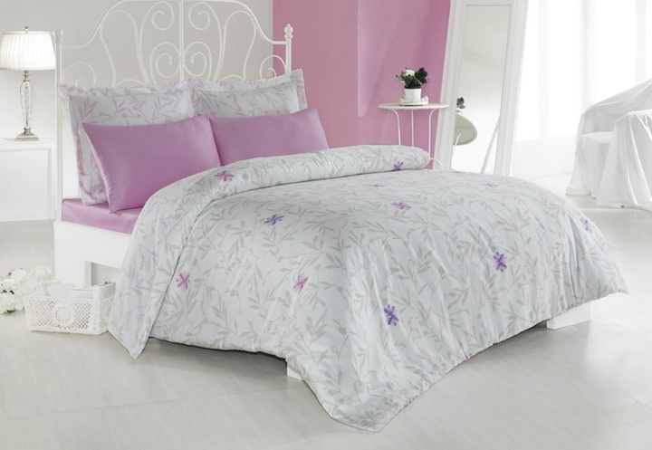 Pościel satynowa Sarev Vicky Pink 100% bawełna