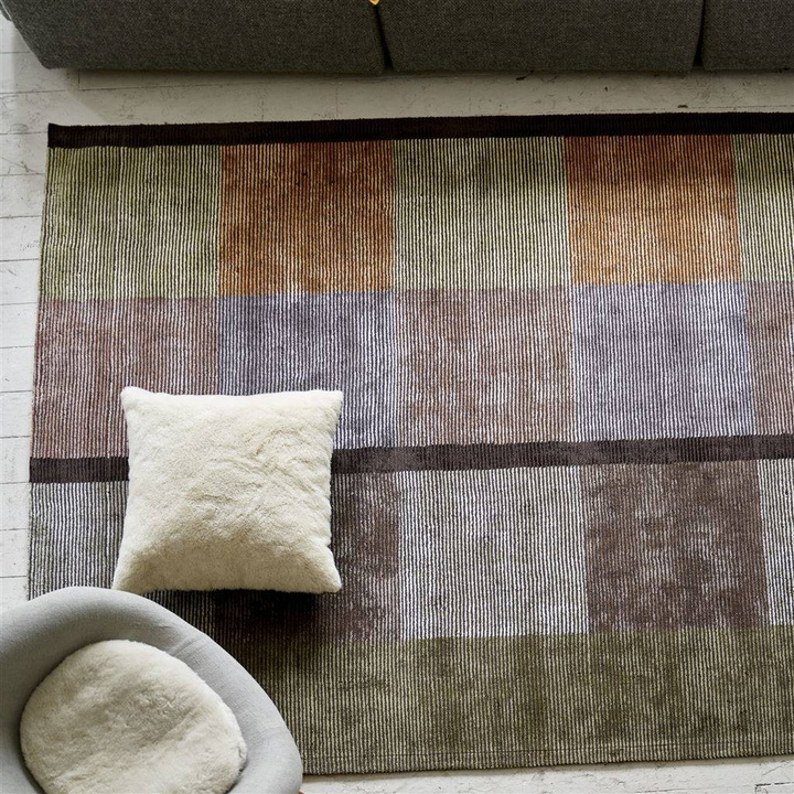 Dywan ręcznie tkany Designers Guild Sarang Ochre