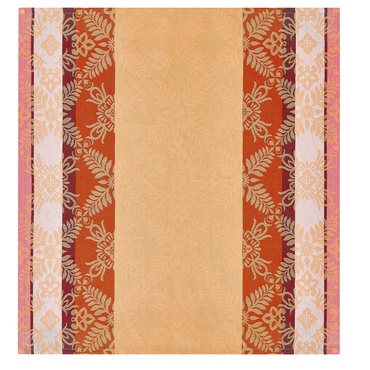Serwetka bawełniana Le Jacquard Français Mumbai Orange