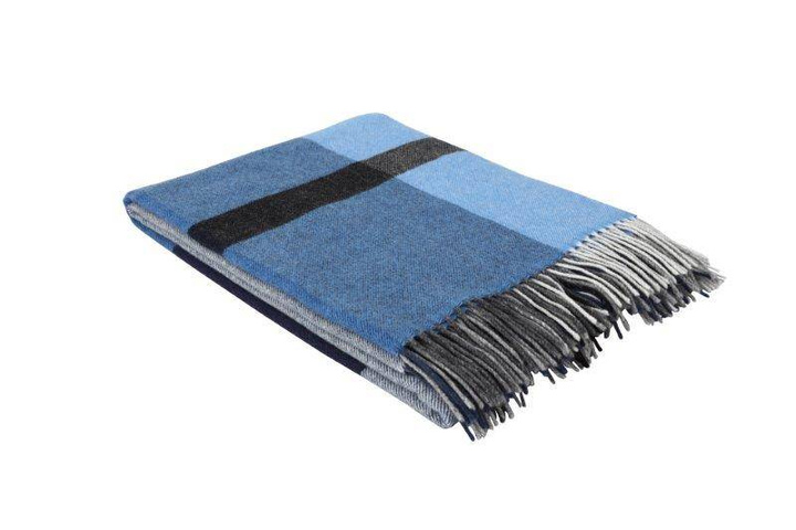 Koc wełniany Eskimo Lenk Blue