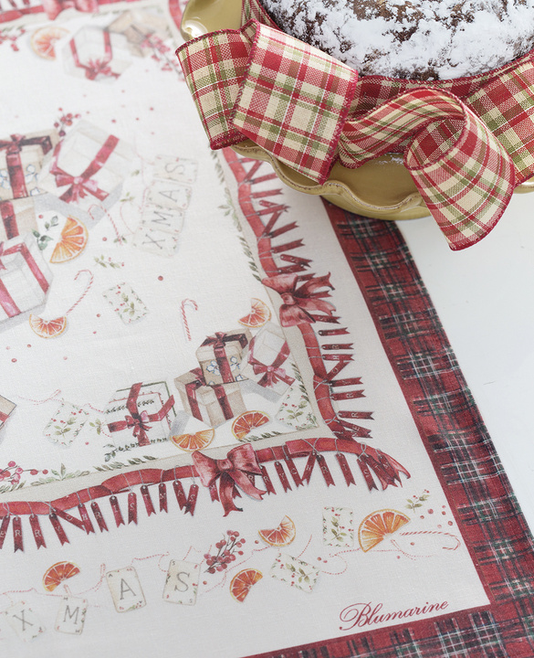 Ścierka kuchenna Blumarine Festa Red