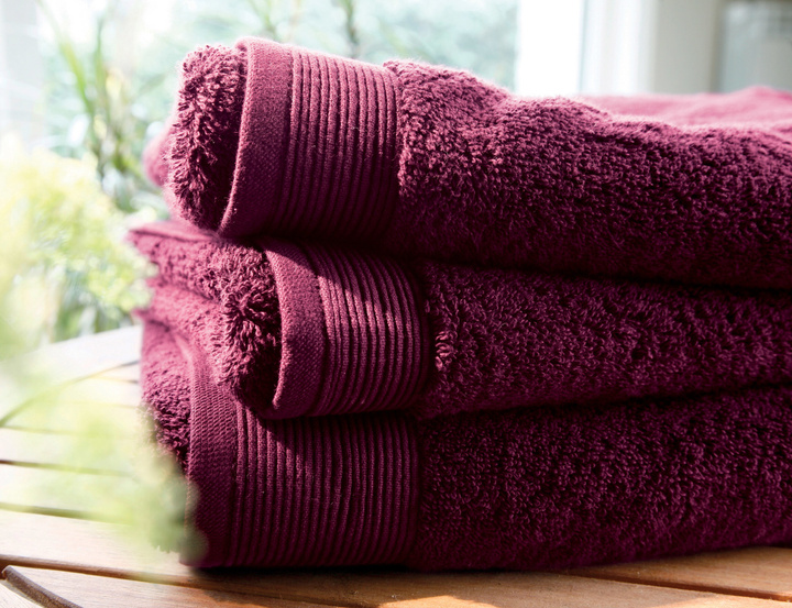 Ręcznik Blanc Des Vosges UNI Purpurowy