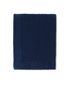 Narzuta bawełniana Lexington Summer Waffle Structure Organic Dark Blue