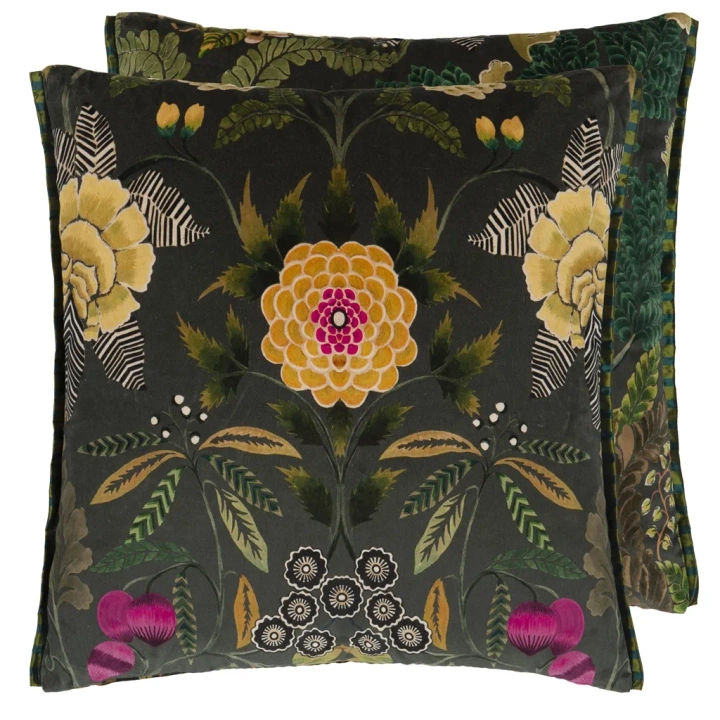 Poduszka dekoracyjna Designers Guild Brocart Decoratif Olive