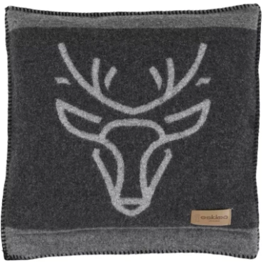 Poduszka dekoracyjna Eskimo Zernez Anthracite/Grey