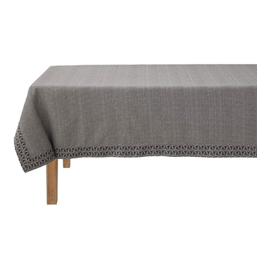 Obrus bawełniany Le Jacquard Français Empreintes Black