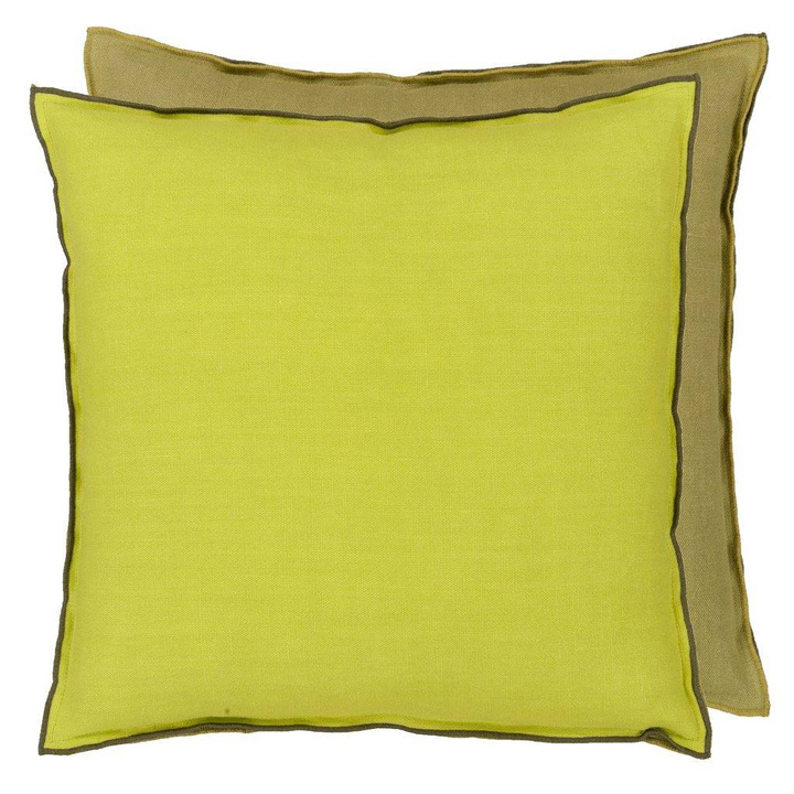 Poduszka dekoracyjna Designers Guild Brera Lino Lime & Moss