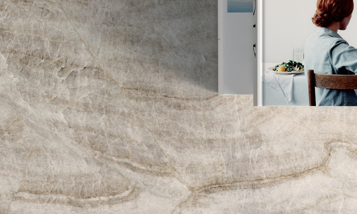 Blat porcelanowy ABK Stone Taj Mahal 1635x3230 soft 6 mm