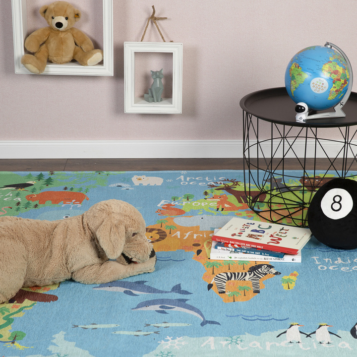 Dywan dziecięcy Obsession Torino Kids 233 World Map 