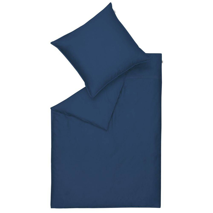 Pościel satynowa Schöner Wohnen Pure Navy