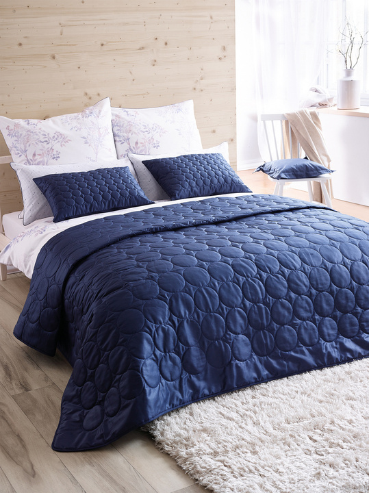 Poszewka dekoracyjna Curt Bauer Caja Quilled Marine