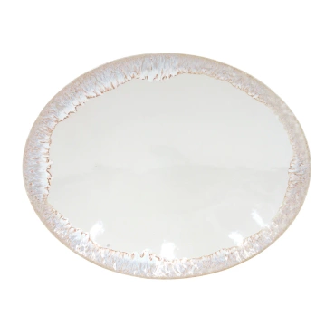 Talerz Costa Nova Taormina White Gold 40 cm