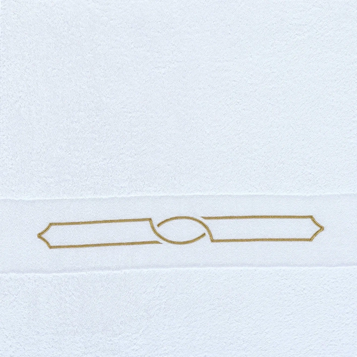 Ręcznik Abyss & Habidecor Cluny White/Gold