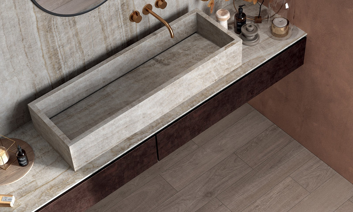 Blat porcelanowy ABK Stone Taj Mahal 1635x3230 soft 6 mm