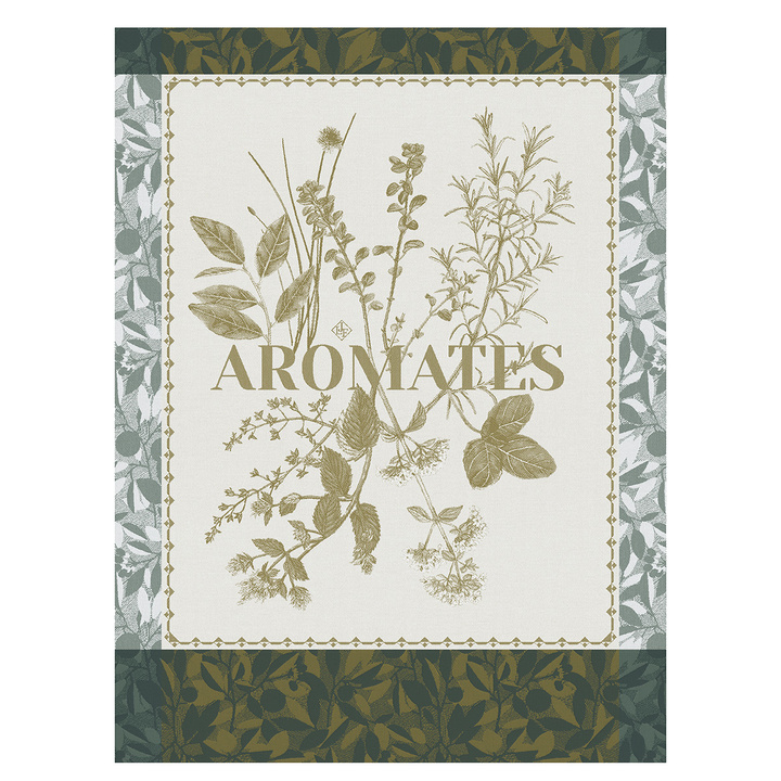 Ściereczka kuchenna Le Jacquard Français Épices & Aromates Green